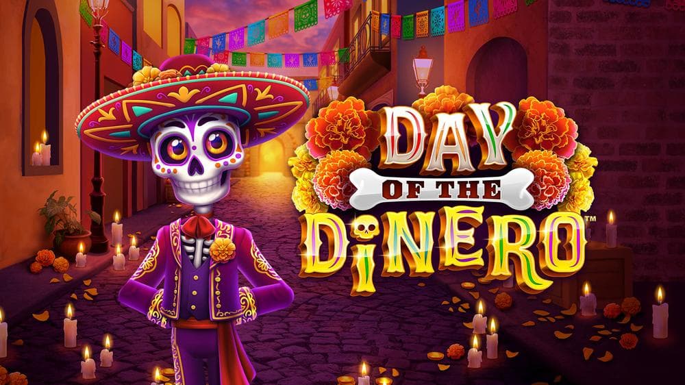 Day Of The Dinero slot game by Gameburger Studios