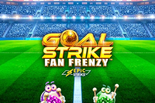 Goal Strike Fan Frenzy slot game by Gameburger Studios