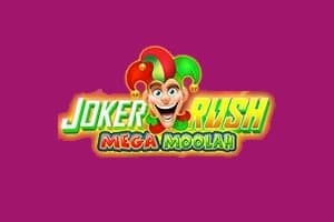 Joker Rush Mega Moolah slot game by Gameburger Studios