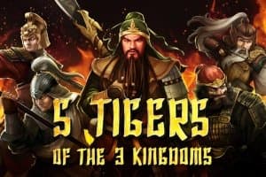 5 Tigers of the 3 Kingdoms slot game by Gamefish Global