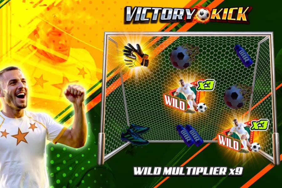 Victory Kick slot game by Gameplay Interactive
