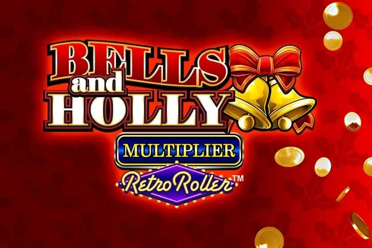 Bells and Holly Multiplier Retro Roller slot game by Games Global
