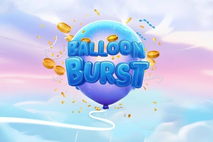 Balloon Burst slot game by GameTimeTec