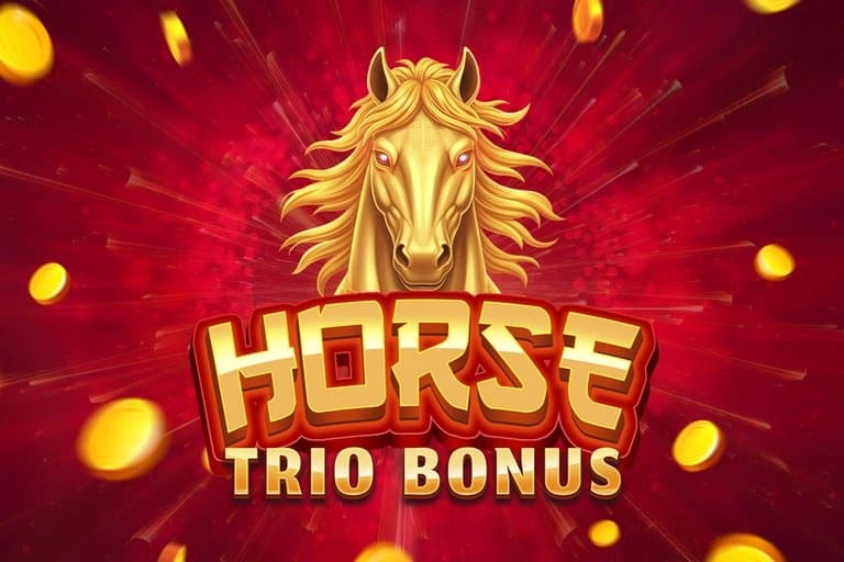 Horse Trio Bonus slot game by Gamevy