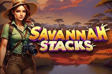 Savannah Stacks slot game by Gaming Corps