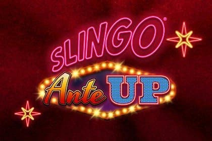 Slingo Ante Up slot game by Gaming Realms
