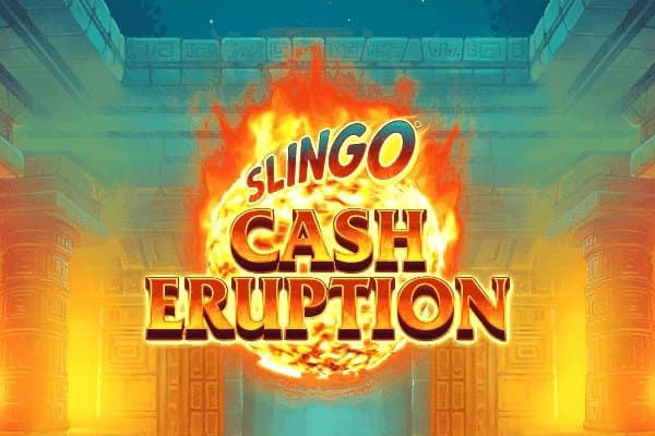 Slingo Cash Eruption slot game by Gaming Realms