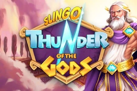 Slingo Thunder of the Gods slot game by Gaming Realms