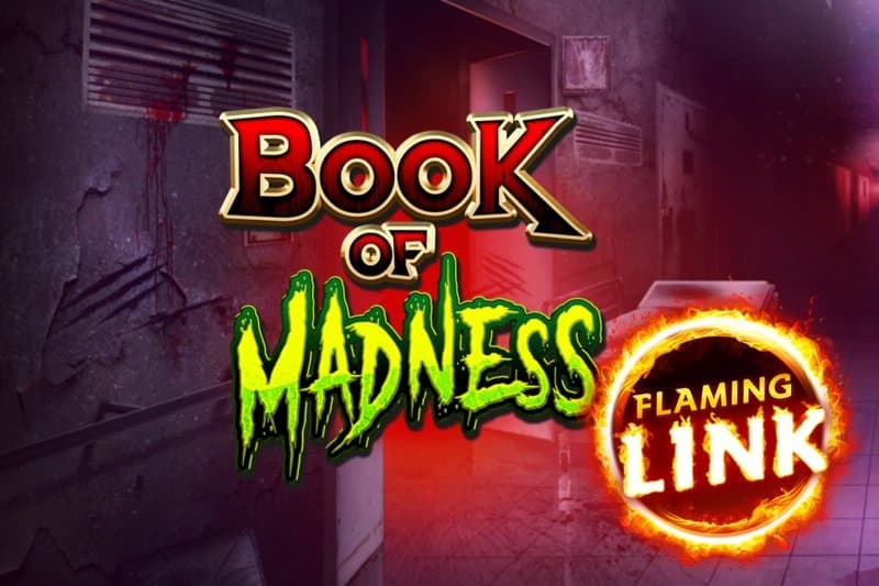 Book of Madness Flaming Link slot game by Gamomat