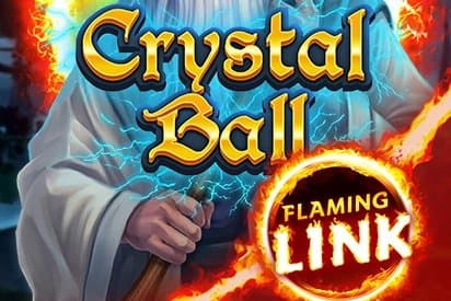 Crystal Ball Flaming Link slot game by Gamomat