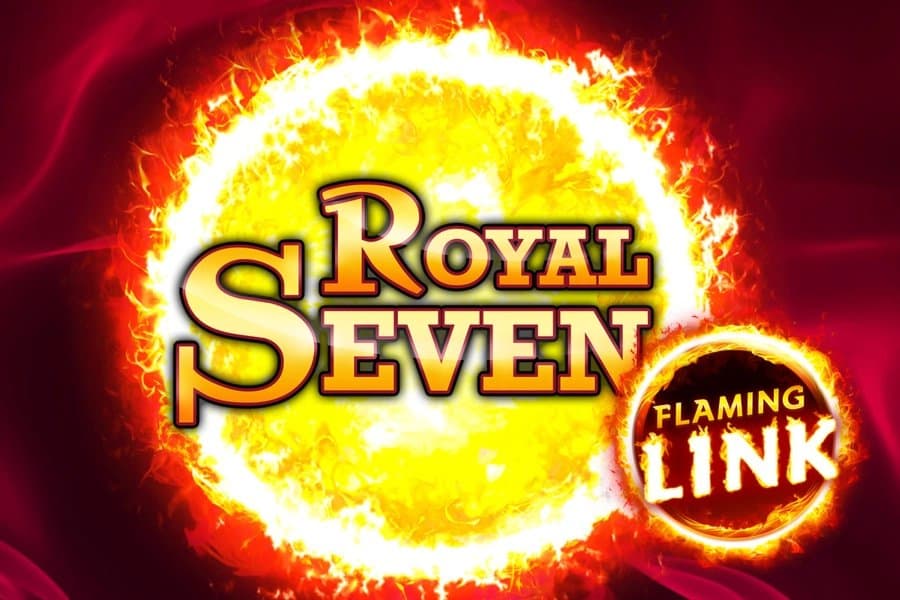 Royal Seven Flaming Link slot game by Gamomat