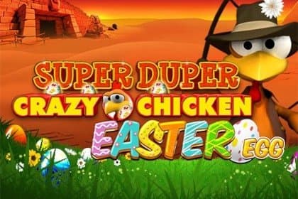 Super Duper Crazy Chicken Easter Egg slot game by Gamomat