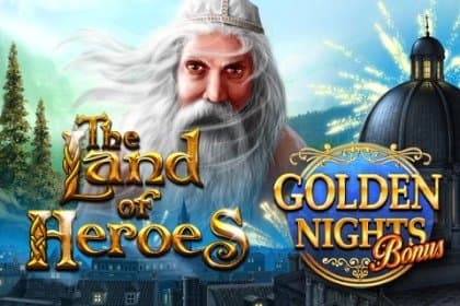 The Land of Heroes Golden Nights Bonus slot game by Gamomat