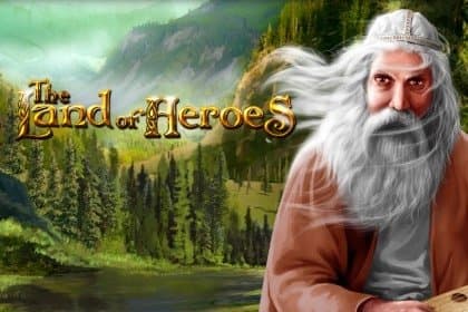 The Land of Heroes slot game by Gamomat