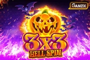 3x3 Hell Spin slot game by Gamzix