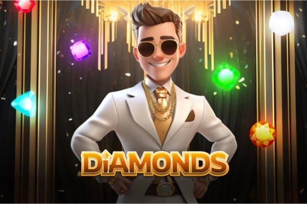 Diamonds slot game by Gemini Gaming