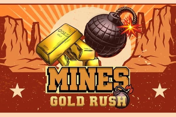 Mines Gold Rush slot game by Gemini Gaming