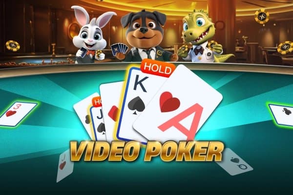 Video Poker slot game by Gemini Gaming
