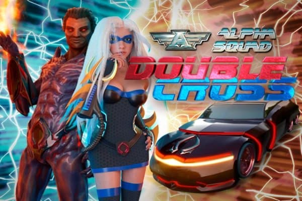 Alpha Squad Double Cross slot game by Genii