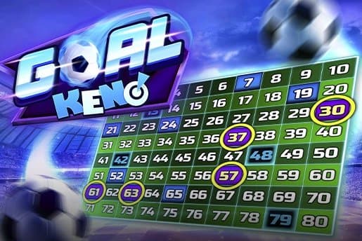 Goal Keno slot game by GMW