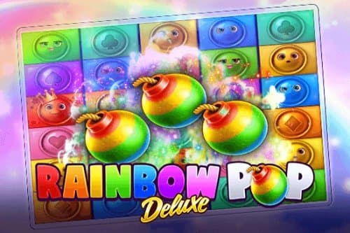 Rainbow Pop Deluxe slot game by GMW