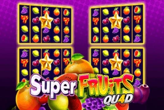 Super Fruits Quad slot game by GMW