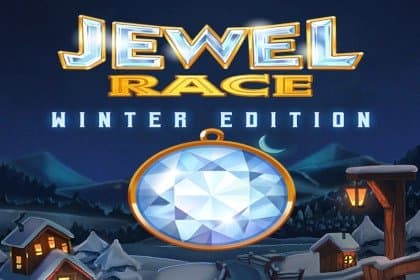 Jewel Race Winter Edition slot game by Golden Hero