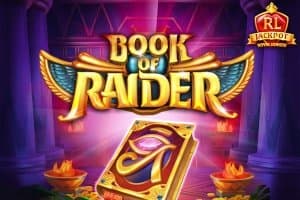 Royal League Book of Raider slot game by GONG Gaming