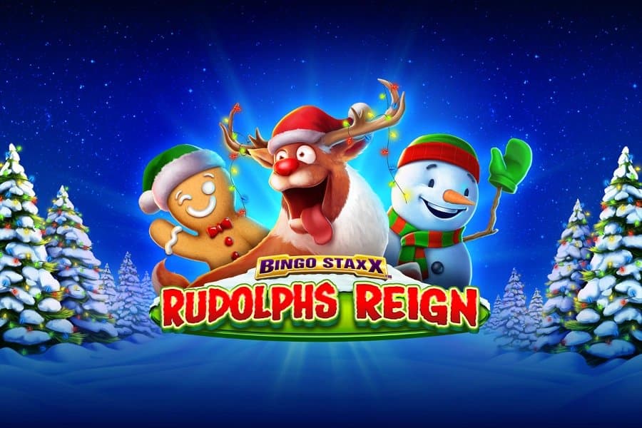 Bingo Staxx Rudolphs Reign slot game by Greentube