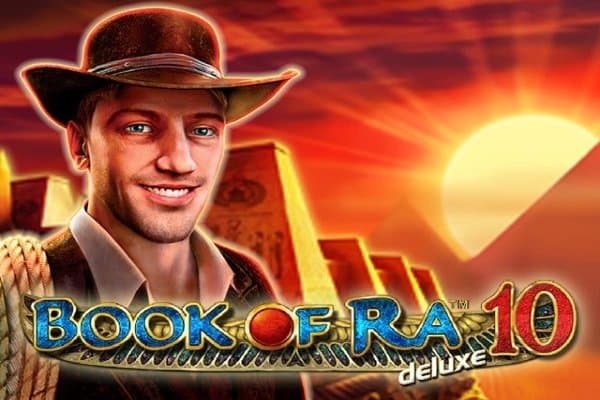 Book of Ra Deluxe 10 slot game by Greentube