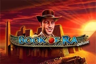 Book of Ra Deluxe slot game by Greentube