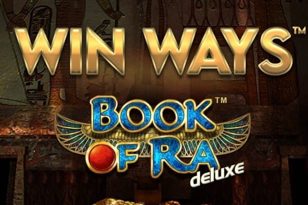 Book of Ra Deluxe Win Ways Ante Bet Bonus Buy slot game by Greentube