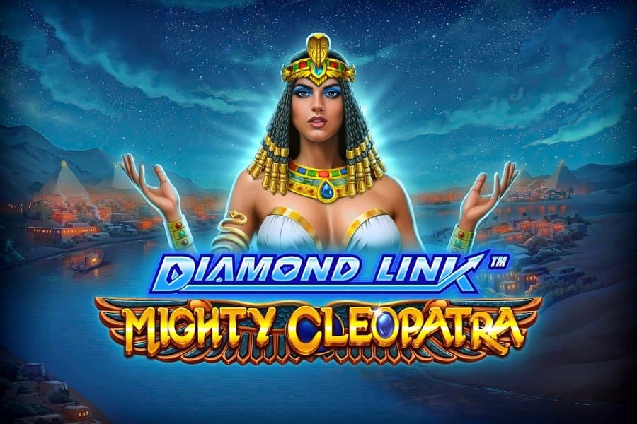 Diamond Link Mighty Cleopatra slot game by Greentube
