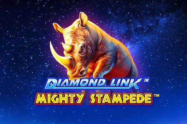 Diamond Link: Mighty Stampede slot game by Greentube