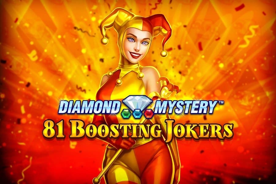 Diamond Mystery - 81 Boosting Jokers slot game by Greentube