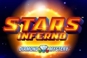 Diamond Mystery Stars Inferno slot game by Greentube