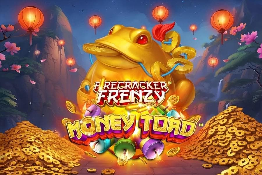 Firecracker Frenzy Money Toad slot game by Greentube