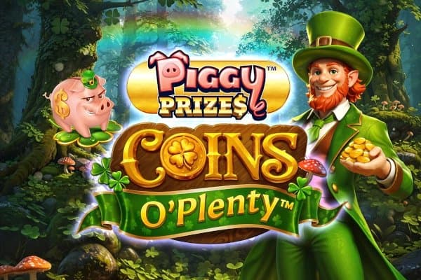 Piggy Prizes: Coins O' Plenty slot game by Greentube