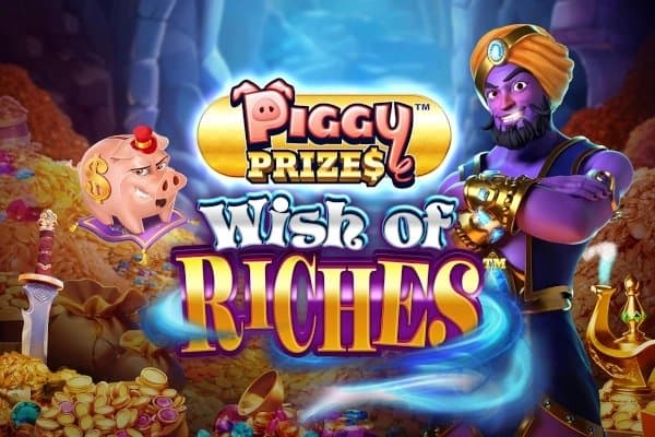 Piggy Prizes Wish of Riches slot game by Greentube