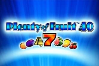 Plenty of Fruit 40 slot game by Greentube
