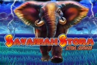 Savannah Storm Xtra Choice slot game by Greentube