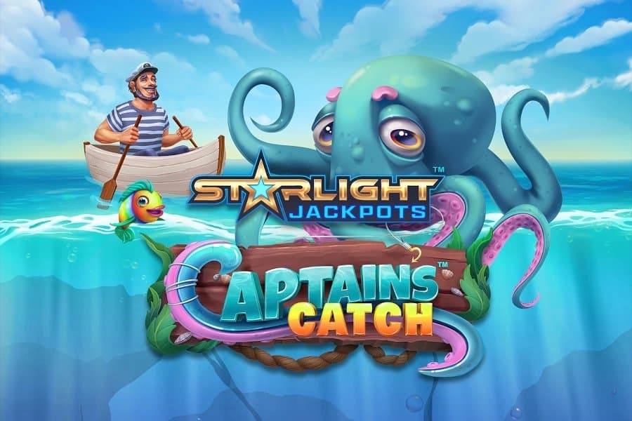 Starlight Jackpots Captain's Catch slot game by Greentube