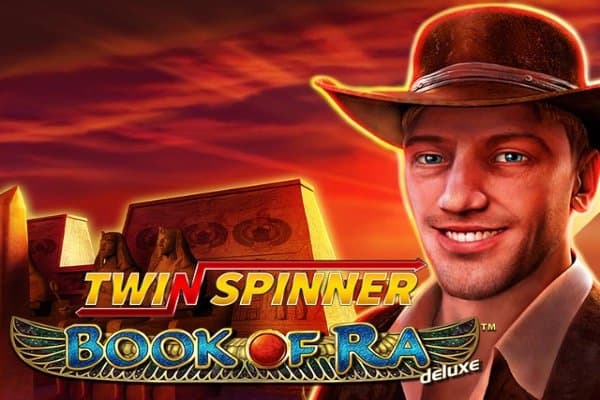 Twin Spinner Book of Ra deluxe slot game by Greentube
