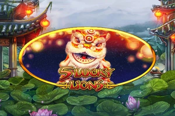 5 Lucky Lions slot game by Habanero