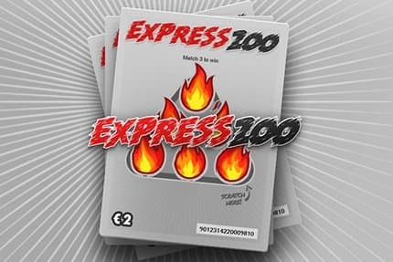 Express 200 slot game by Hacksaw Gaming