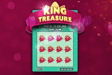 King Treasure slot game by Hacksaw Gaming
