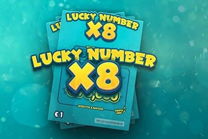 Lucky Numbers x8 slot game by Hacksaw Gaming
