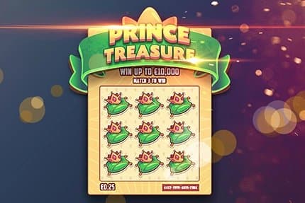 Prince Treasure slot game by Hacksaw Gaming