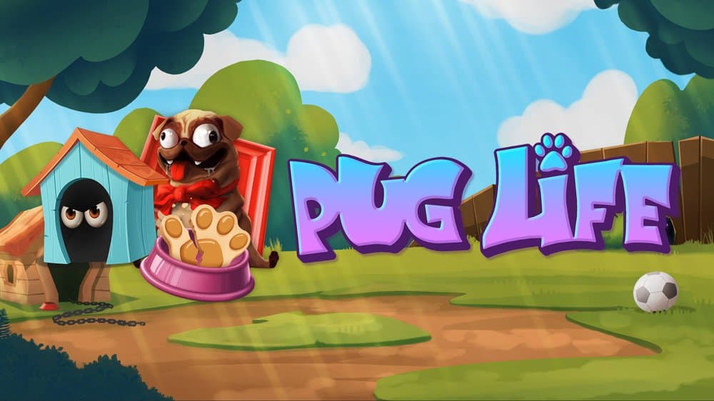 Pug Life slot game by Hacksaw Gaming