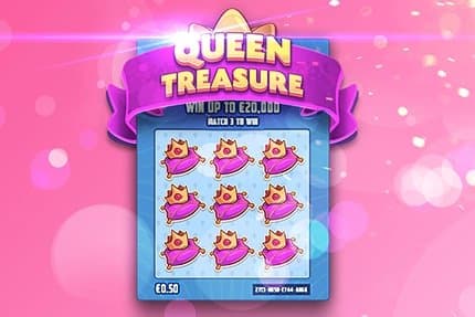 Queen Treasure slot game by Hacksaw Gaming